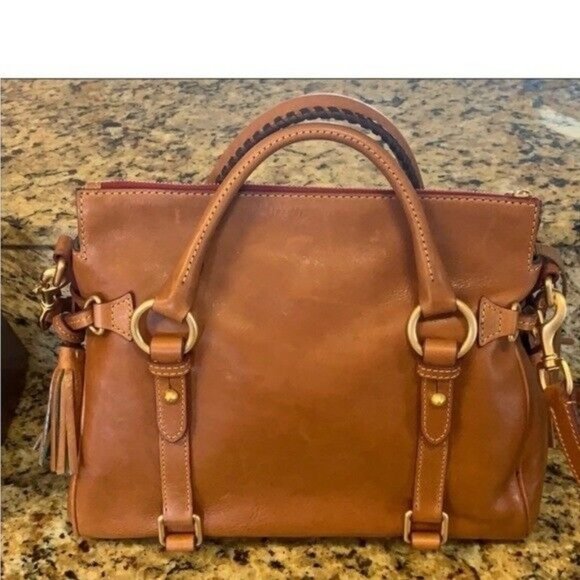 Dooney and Bourke Tan Florentine satchel Medium - Picture 3 of 8